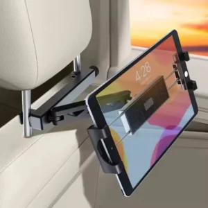 360 Rotatable Car Headrest Mount Holder Universal Silicone Tablet Stand Mobile Phone Holders for Cars